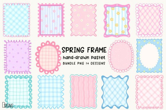 Spring Frame Hand-Drawn Clipart Bundle: A Designer's Guide