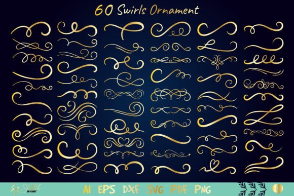 Timeless Elegance: Using Vintage Swirls Ornament SVG in Your Work
