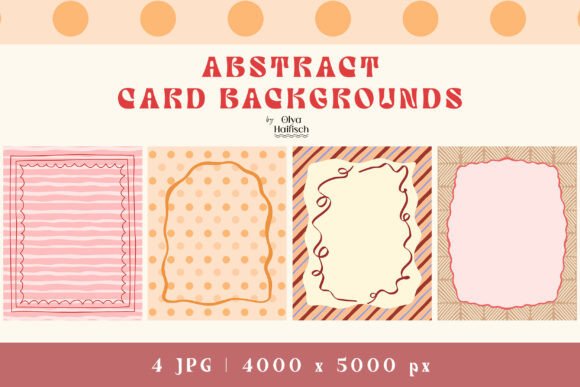 Whimsical Border Frame Backgrounds Set: Elevate Your Designs